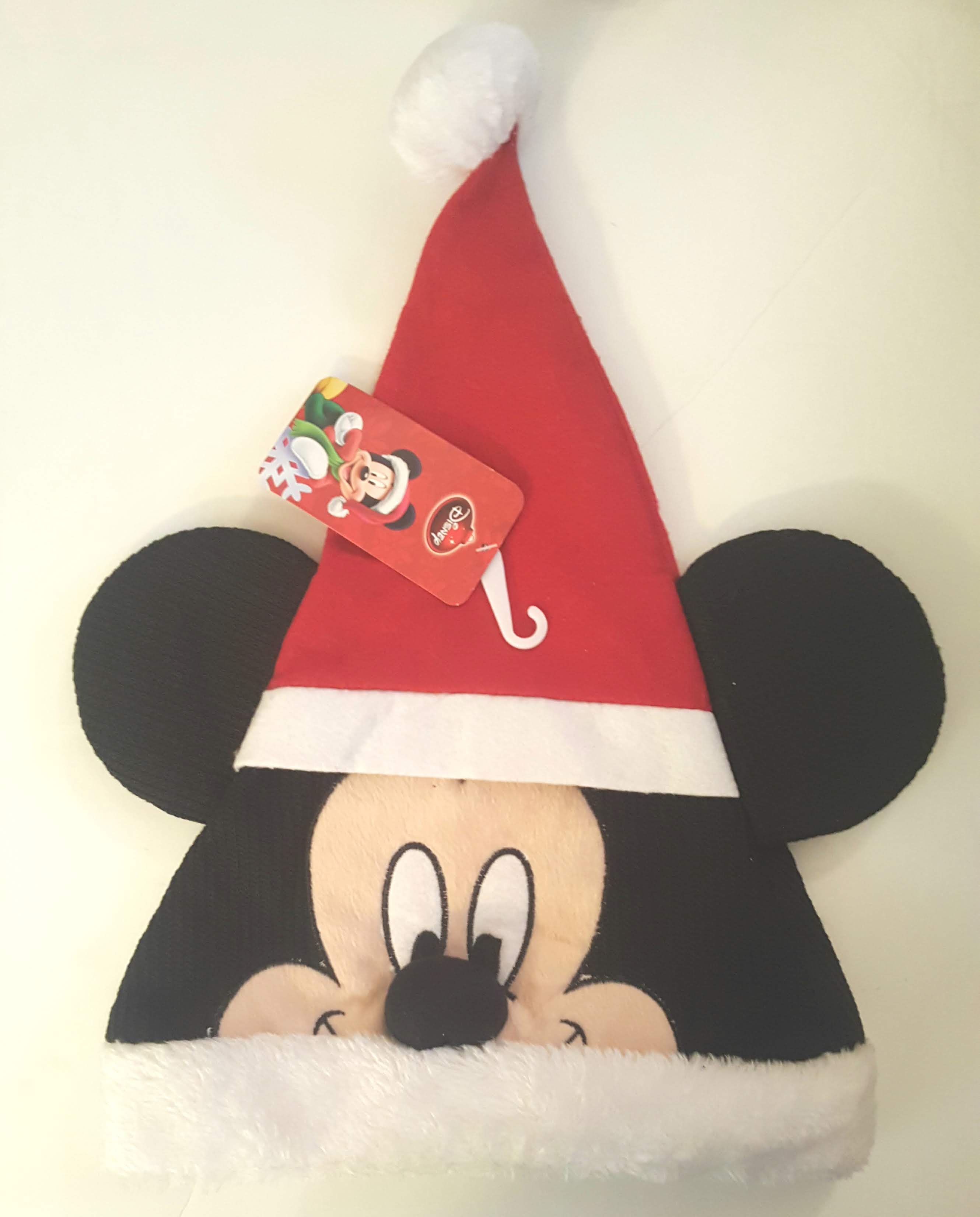 mickey santa hat